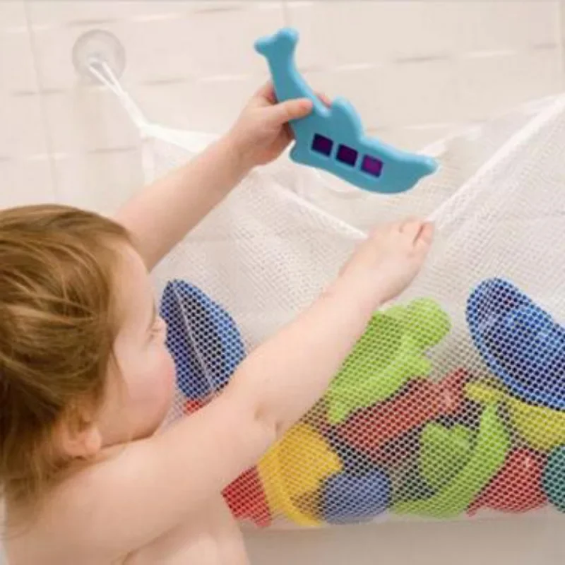 Bolsa malla para juguetes de baño bebé, organizador - imagen 3