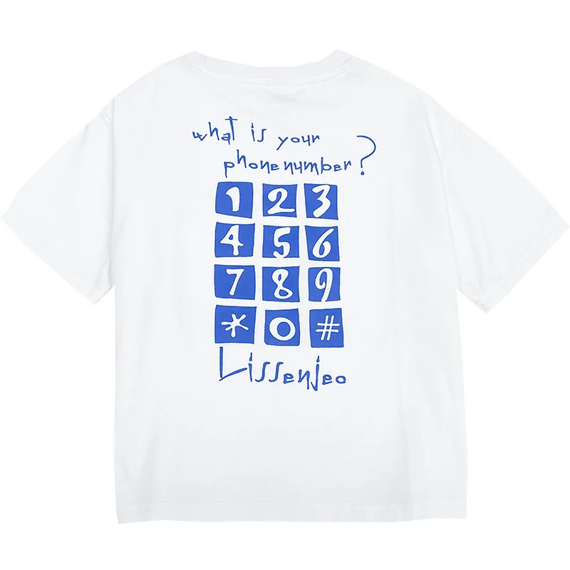 Camisetas holgadas de algodón para niños – estilo coreano - imagen 3