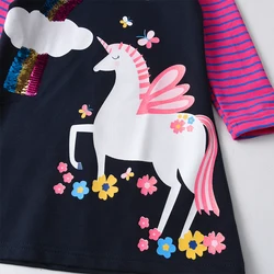 DXTON sudadera con capucha de algodón infantil para invierno a rayas