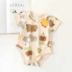 MILANCEL Body bebé una pieza con estampado de animales