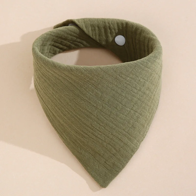 Babero bandana muselina algodón suave transpirable para bebé - imagen 4