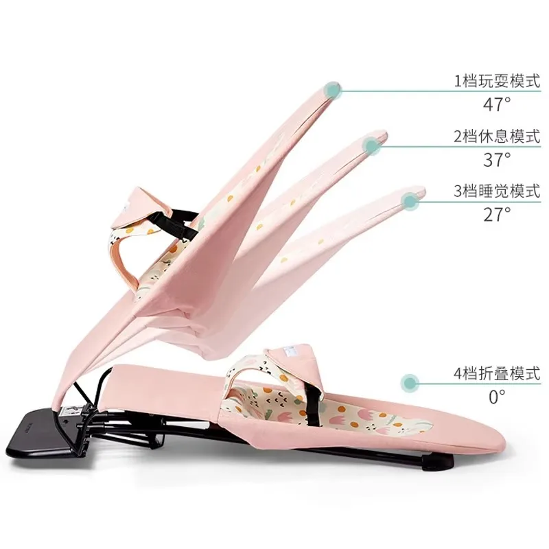 Mecedora bebé con música – cuna reclinable cómoda para recién nacidos - imagen 5