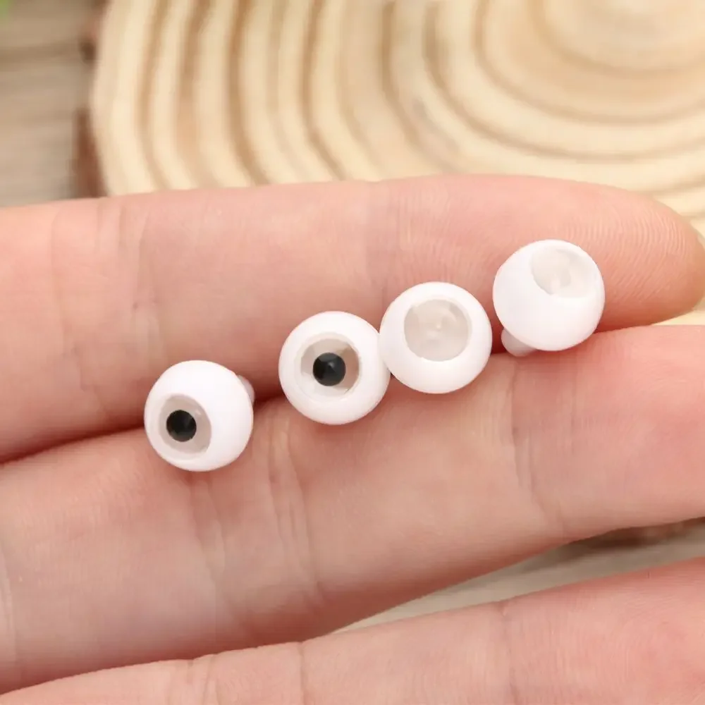 Ojos para muñecas – Kit acrílico redondos transparentes 8-26mm - imagen 4