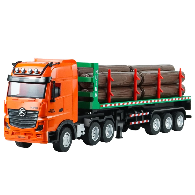 Camión transportador visto desde arriba mostrando el diseño del chassis