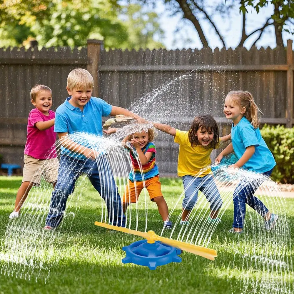 Aspersor de agua infantil giratorio para jardín - imagen 2