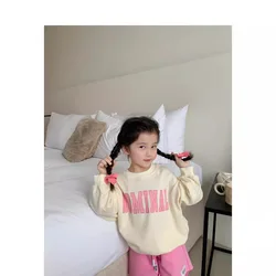 Sudadera de niña con manga larga ligera para otoño e invierno
