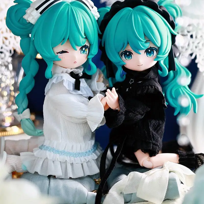 Figura de acción Hatsune Miku de estilo tierno para colección - imagen 2