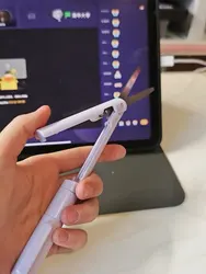 Tijeras plegables multiusos con cuchillo y cortador de papel escolar