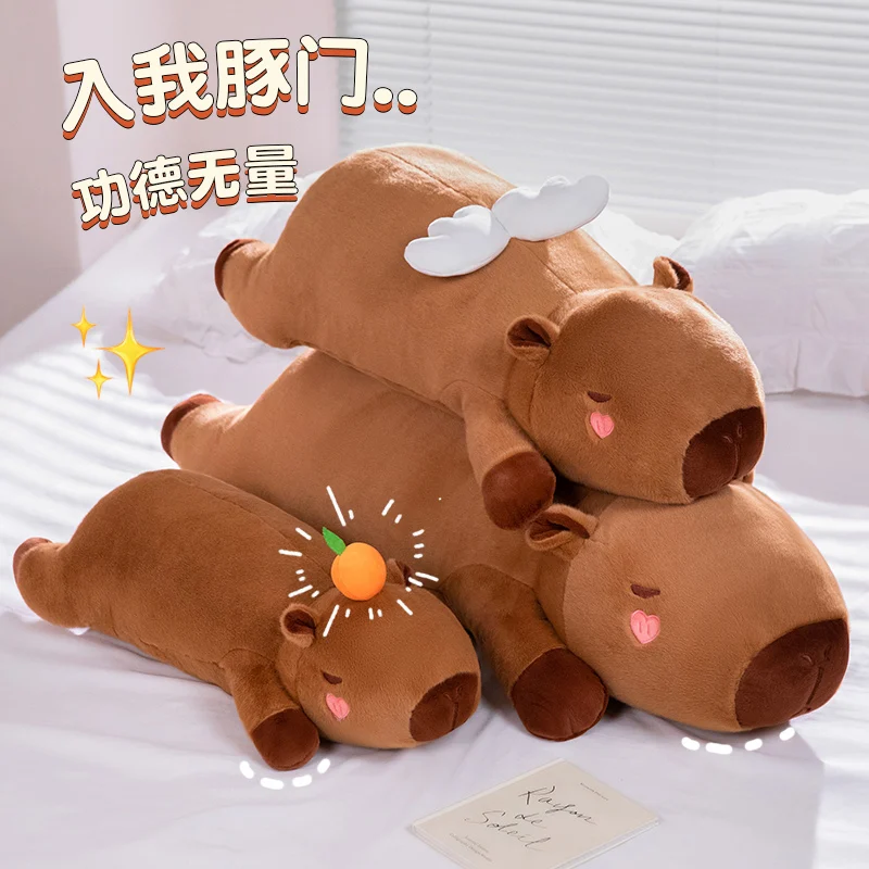 Peluche de capybara suave y entrañable para niños - imagen 4