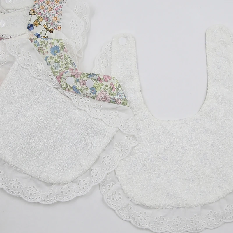 Babero bandana muselina algodón para bebé recién nacido - imagen 2
