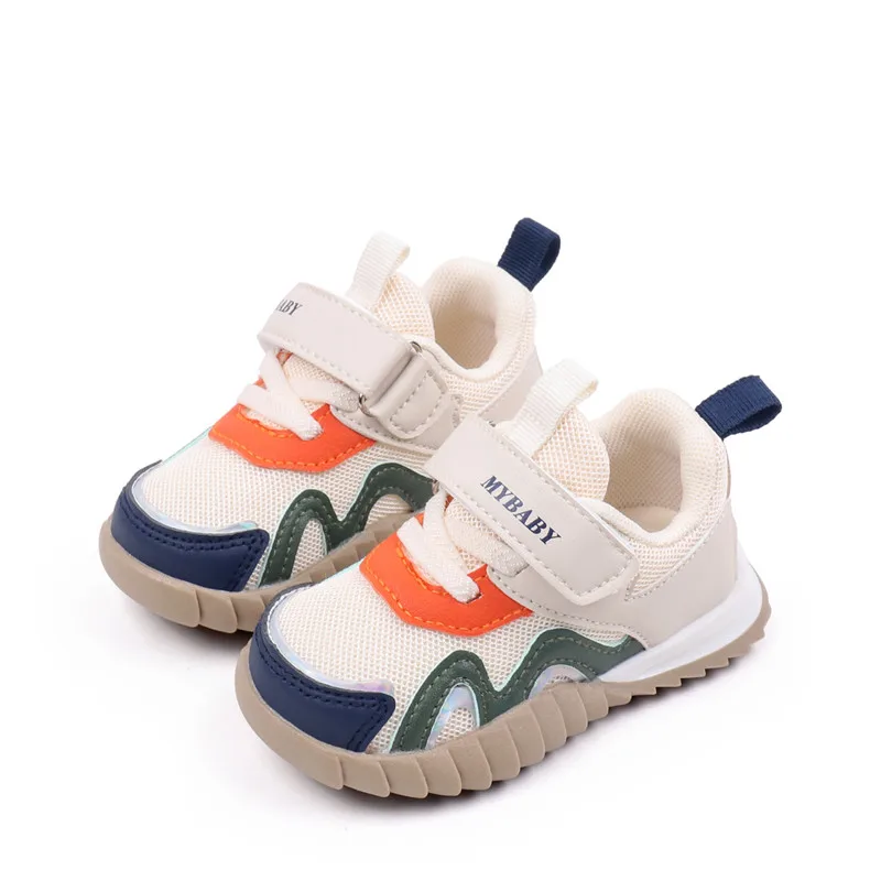 Zapatillas bebé otoño suela de goma blanda para primer caminante - imagen 2