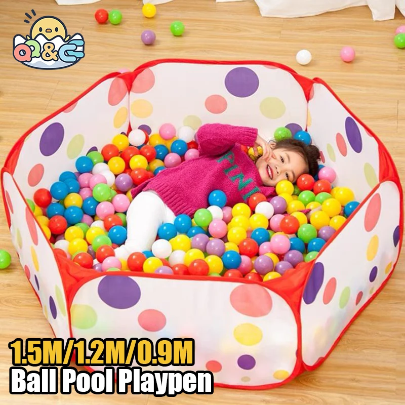 Parque infantil con piscina de bolas y tienda – Plegable para niños - imagen 4