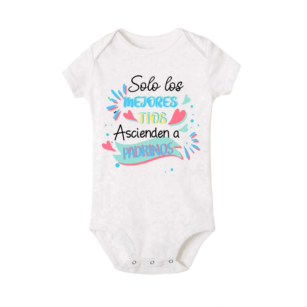 Mameluco bebé anuncio embarazo 'Sólo la mejor tía' - Algodón suave - imagen 4