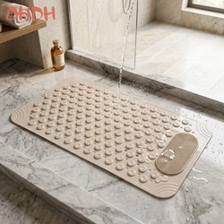 Alfombrilla antideslizante para ducha con ventosas de baño PVC