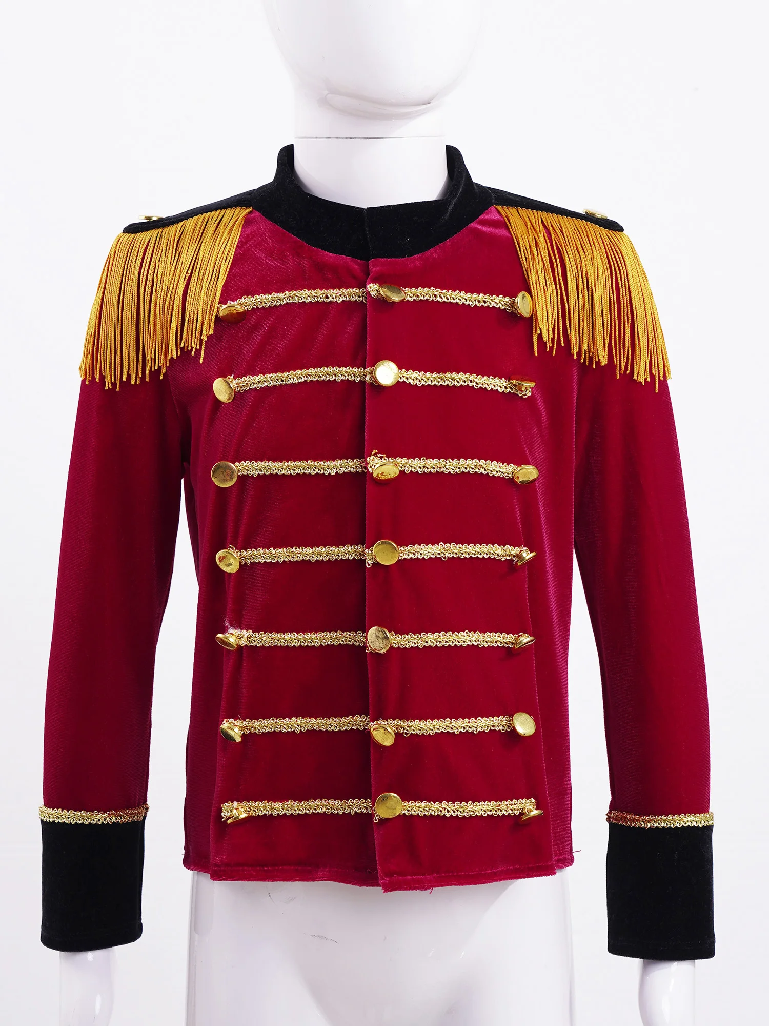 Disfraz de Cascanueces Halloween para niños con chaqueta de borlas - imagen 4