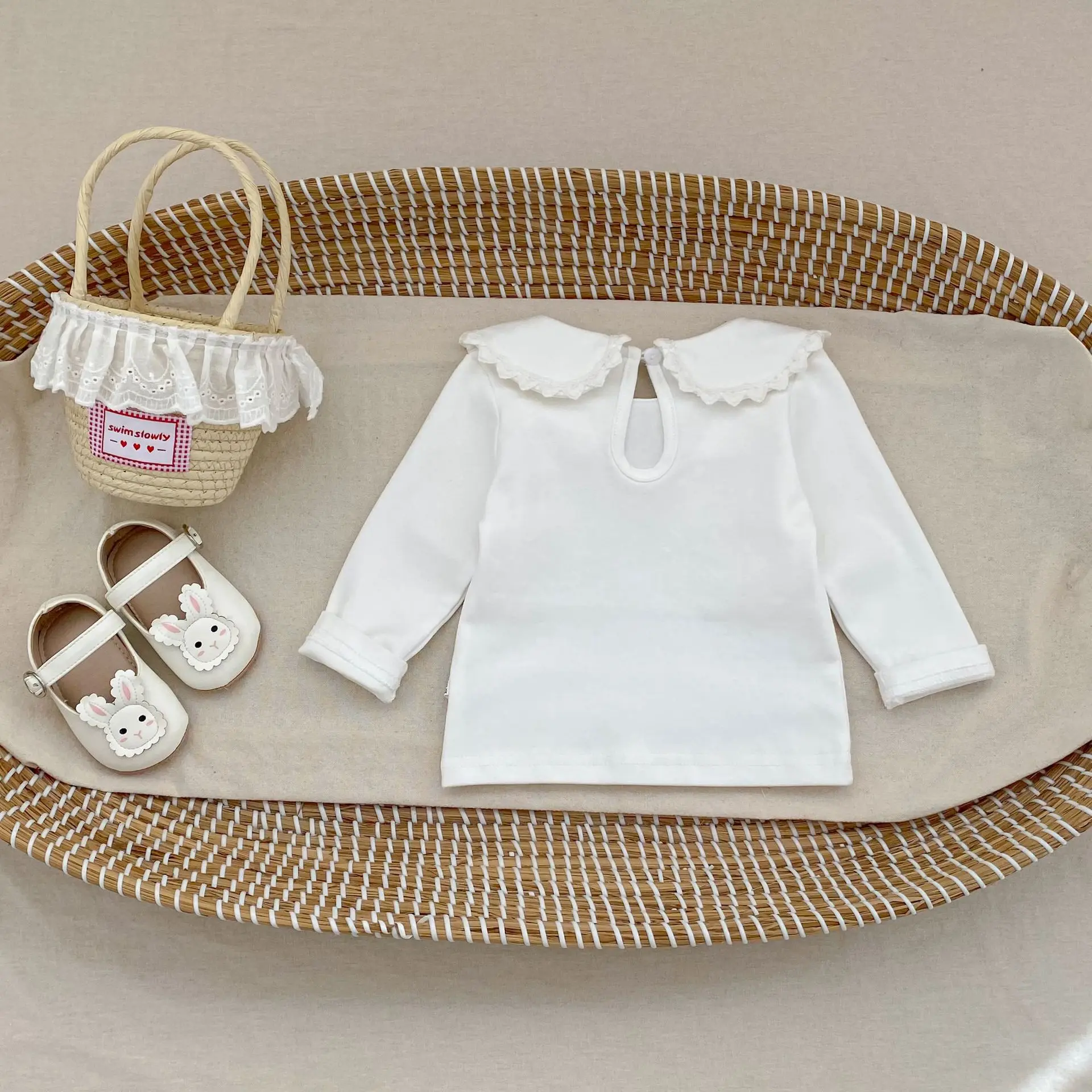 Estilo de blusa blanca para primavera
