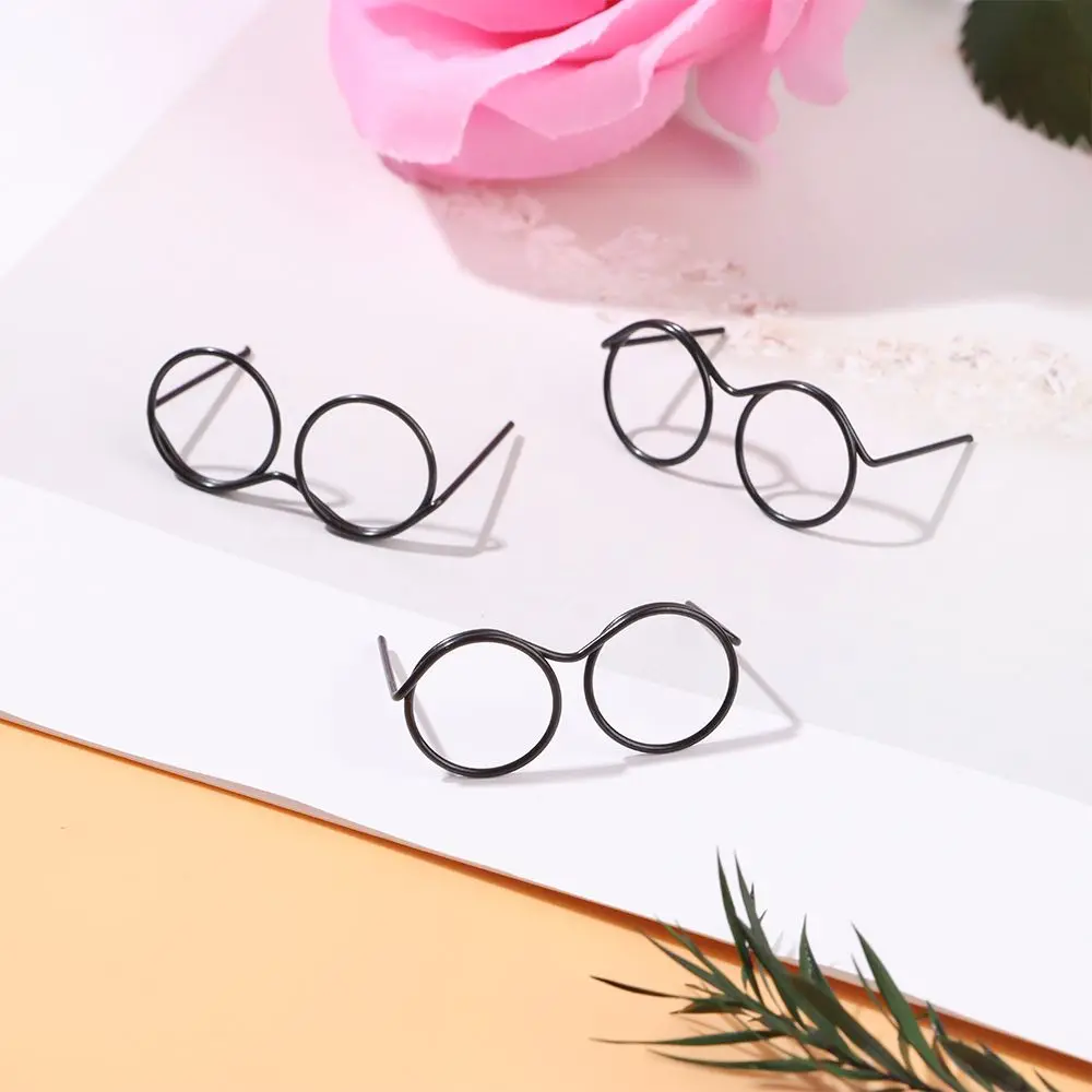 Gafas redondas vintage BJD para muñeca – complemento infantil - imagen 3