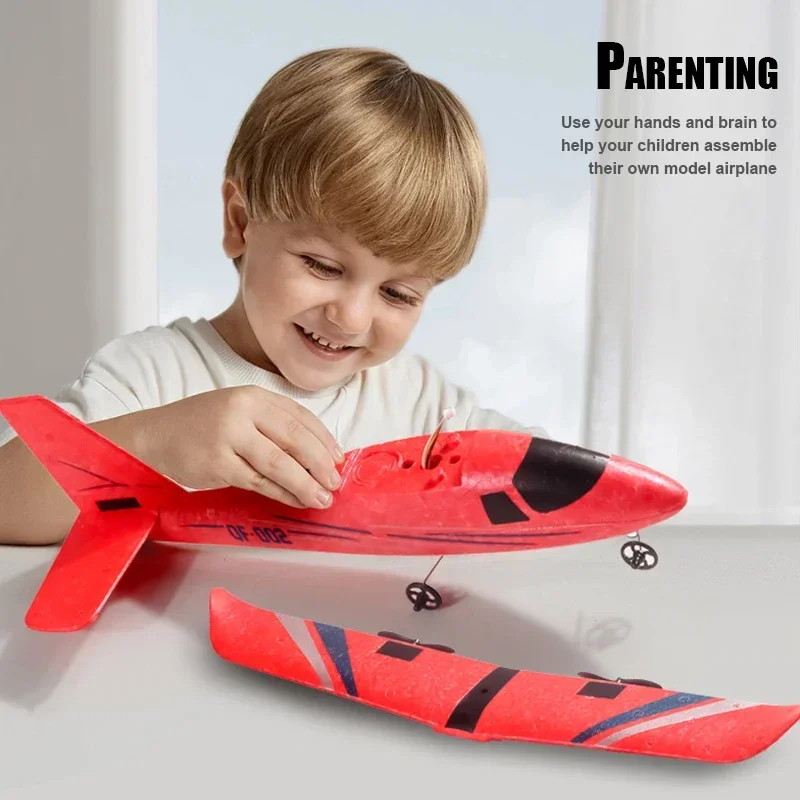 Avión planeador de control remoto de espuma con alas fijas - imagen 4