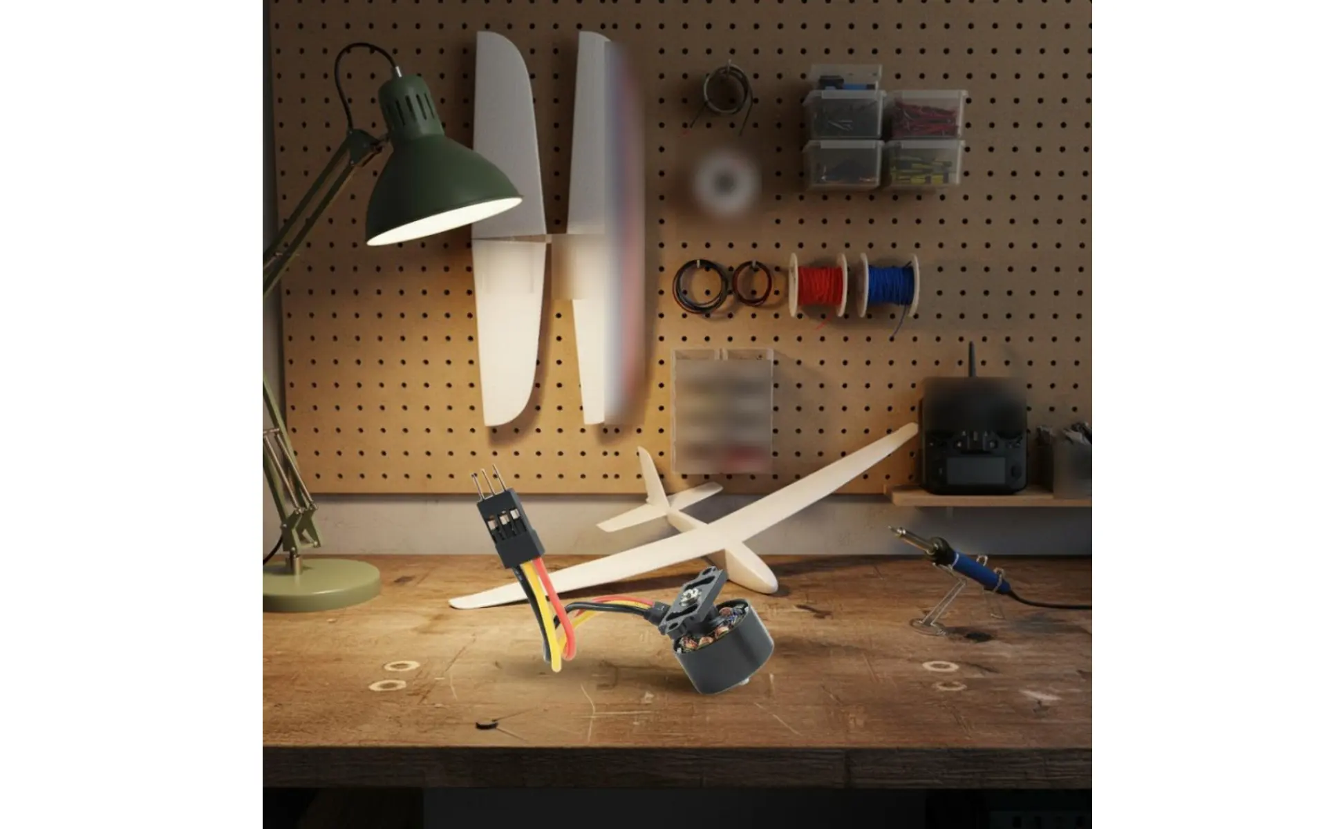 Unidad de potencia para avión RC, conjunto individual