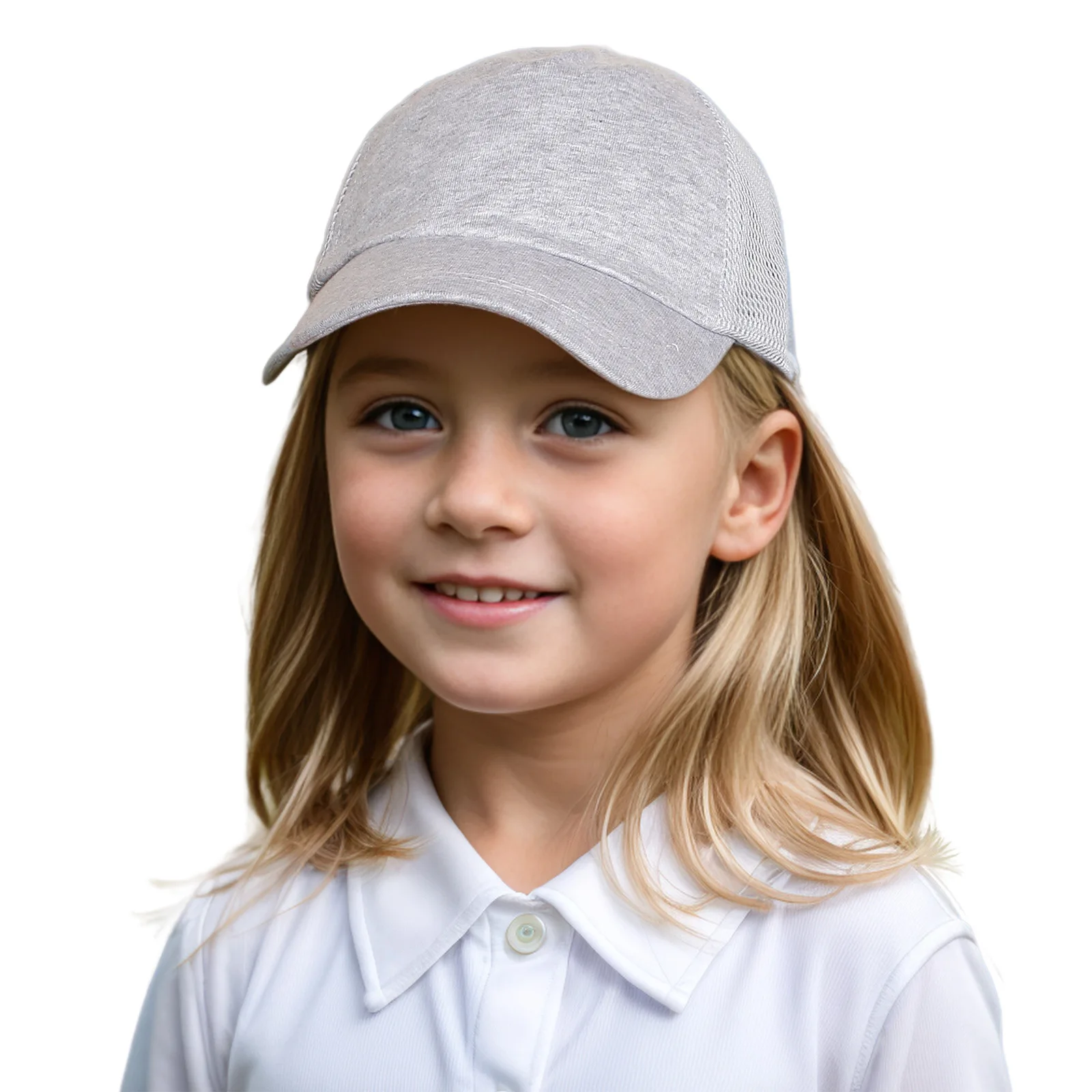 Detalle del tejido de secado rápido de la gorra