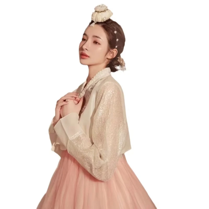Vestido niña coreano Yanji – Estilo hanbok tradicional para fiestas - imagen 4