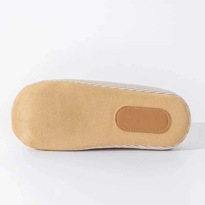 Zapatillas de casa antideslizantes de piel suave unisex para interior - imagen 2