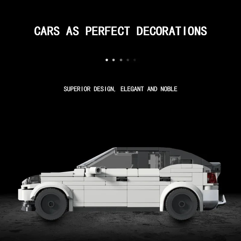 Bloques de construcción coche eléctrico: juguetes para niños - imagen 4