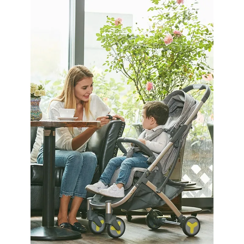 Cochecito bebé reclinable para paseos: capaz de sentar y tumbar - imagen 5