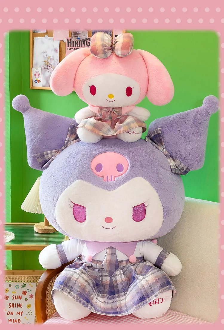 Peluche Kulomi de Sanrio tamaño 50/60 cm