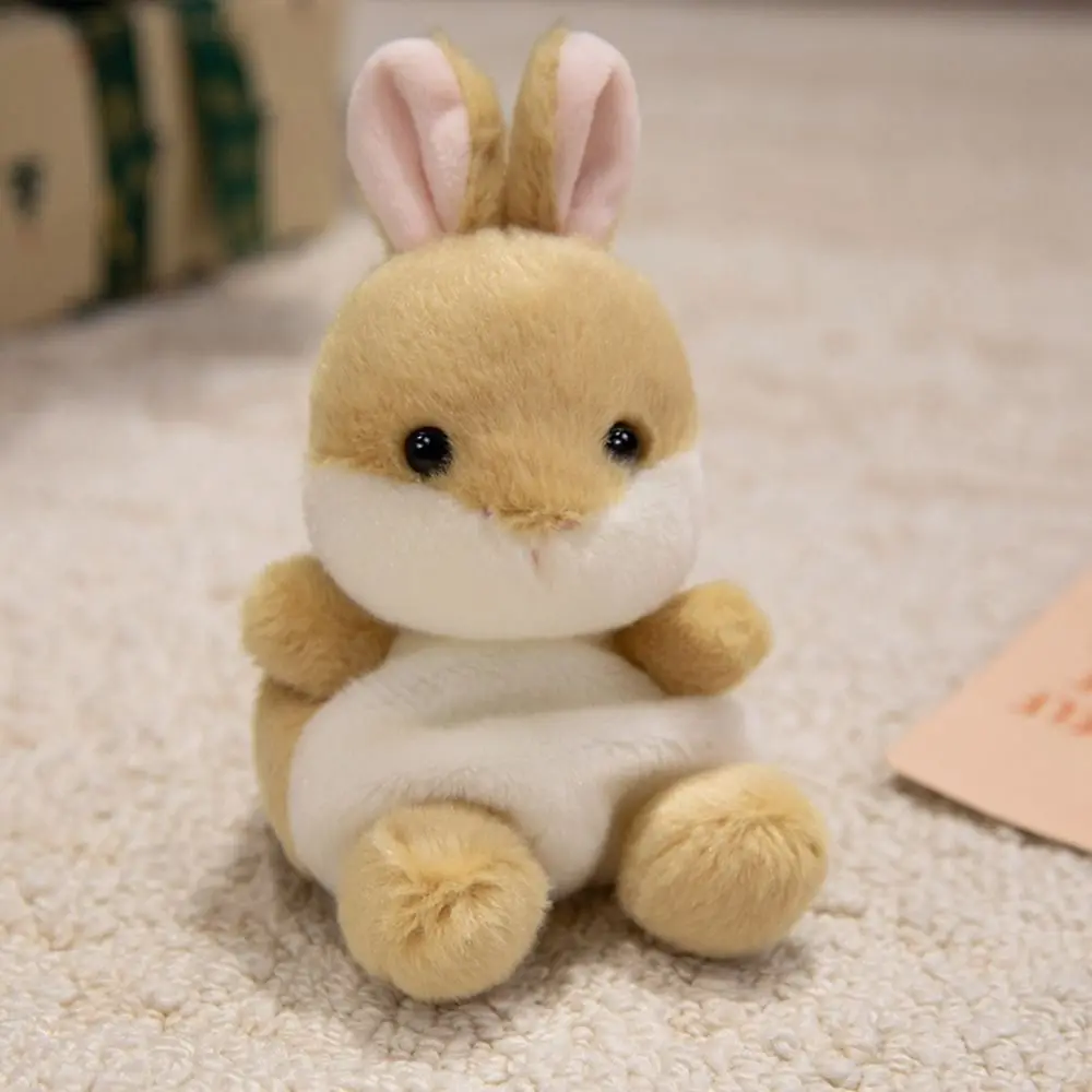 Llavero de peluche infantil con forma de mini panda y tortuga - imagen 3