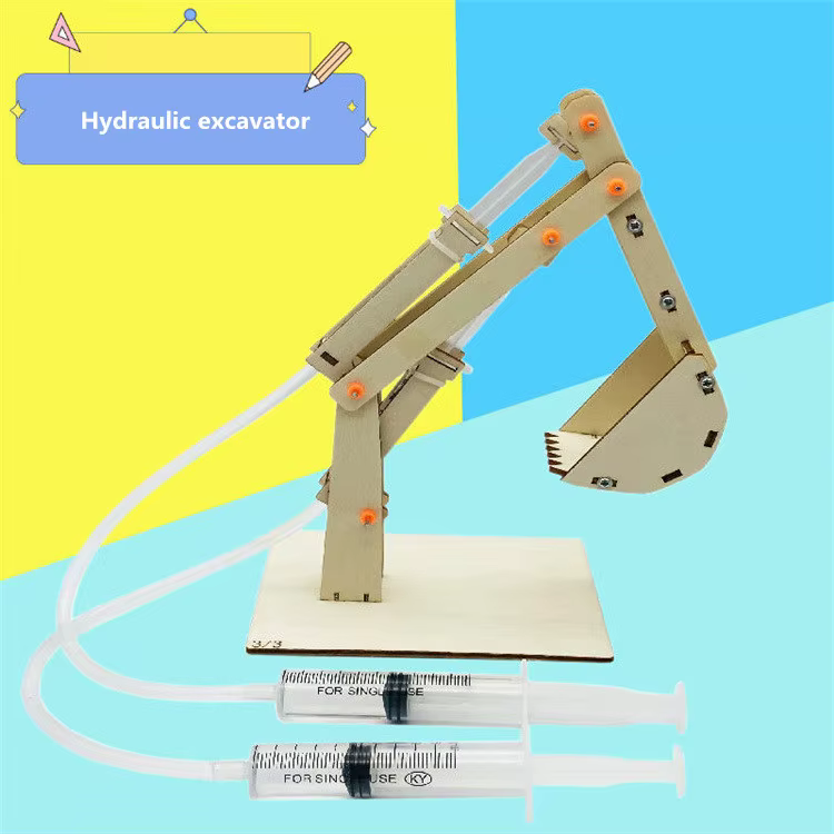Kit de excavadora DIY vista frontal