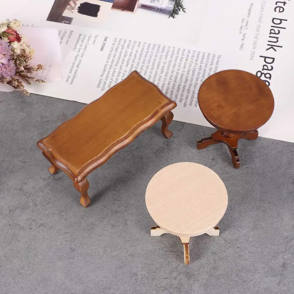 Teatable Mesa de centro madera casa muñecas juguete niños - imagen 2