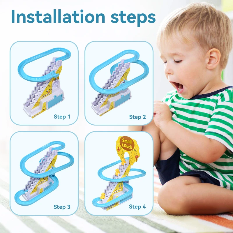 Pista musical con pingüino electrónico que sube escaleras - imagen 4