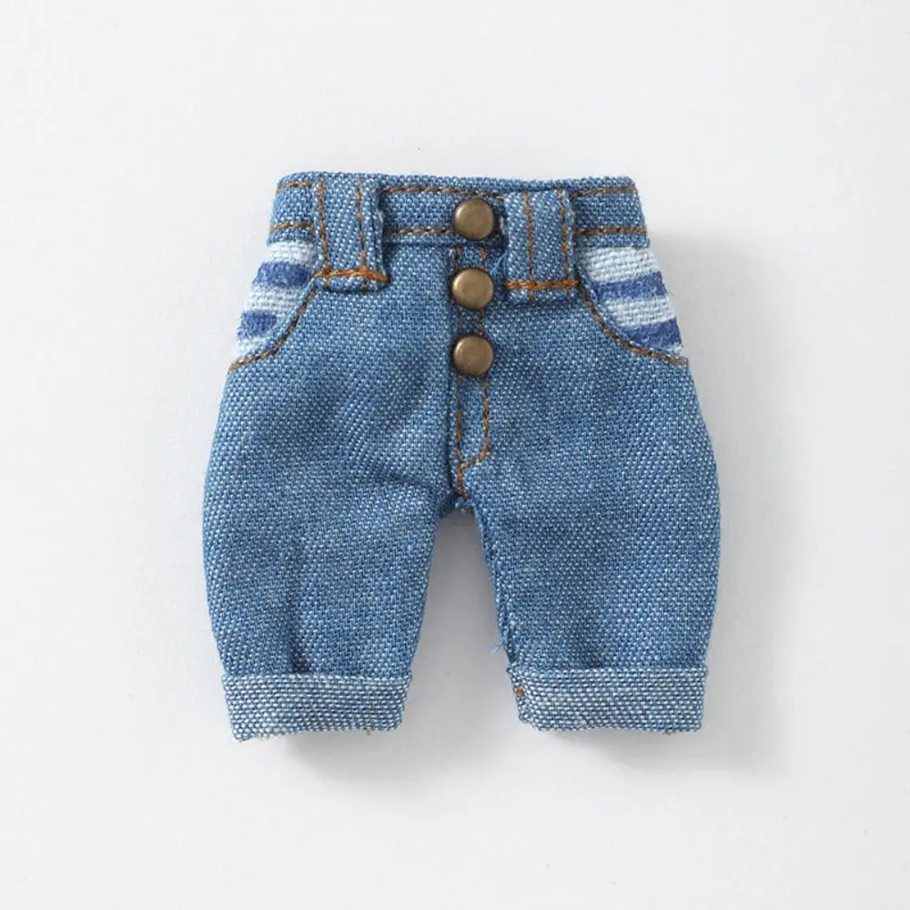 OB11 Pantalones vaqueros para muñecas 1/11-1/12 - Ropa casual - imagen 3