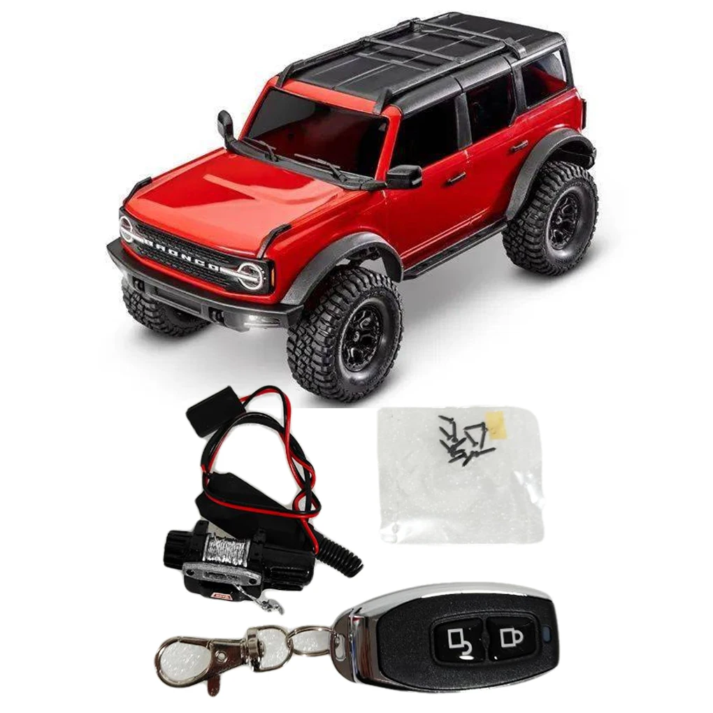 RCGOFOLLOW cabrestante de metal para Traxxas TRX4M RC