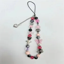 Correa para móvil infantil con colgante de oso y cuentas