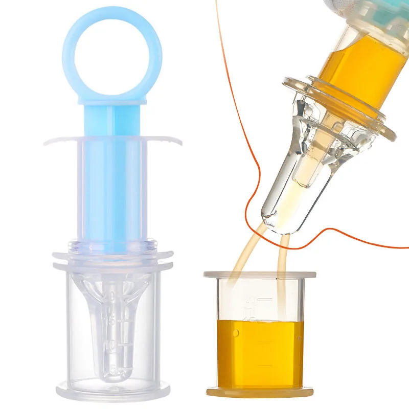 Dispensador de medicina dosificador para bebés – Aplicador práctico colorido - imagen 4