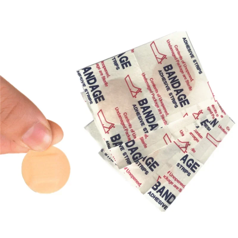 Woundplast tirita redonda para niños - vendaje adhesivo impermeable