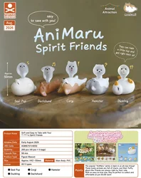 Stasto Floating Out y About: Figuras gashapon Animal Spirit