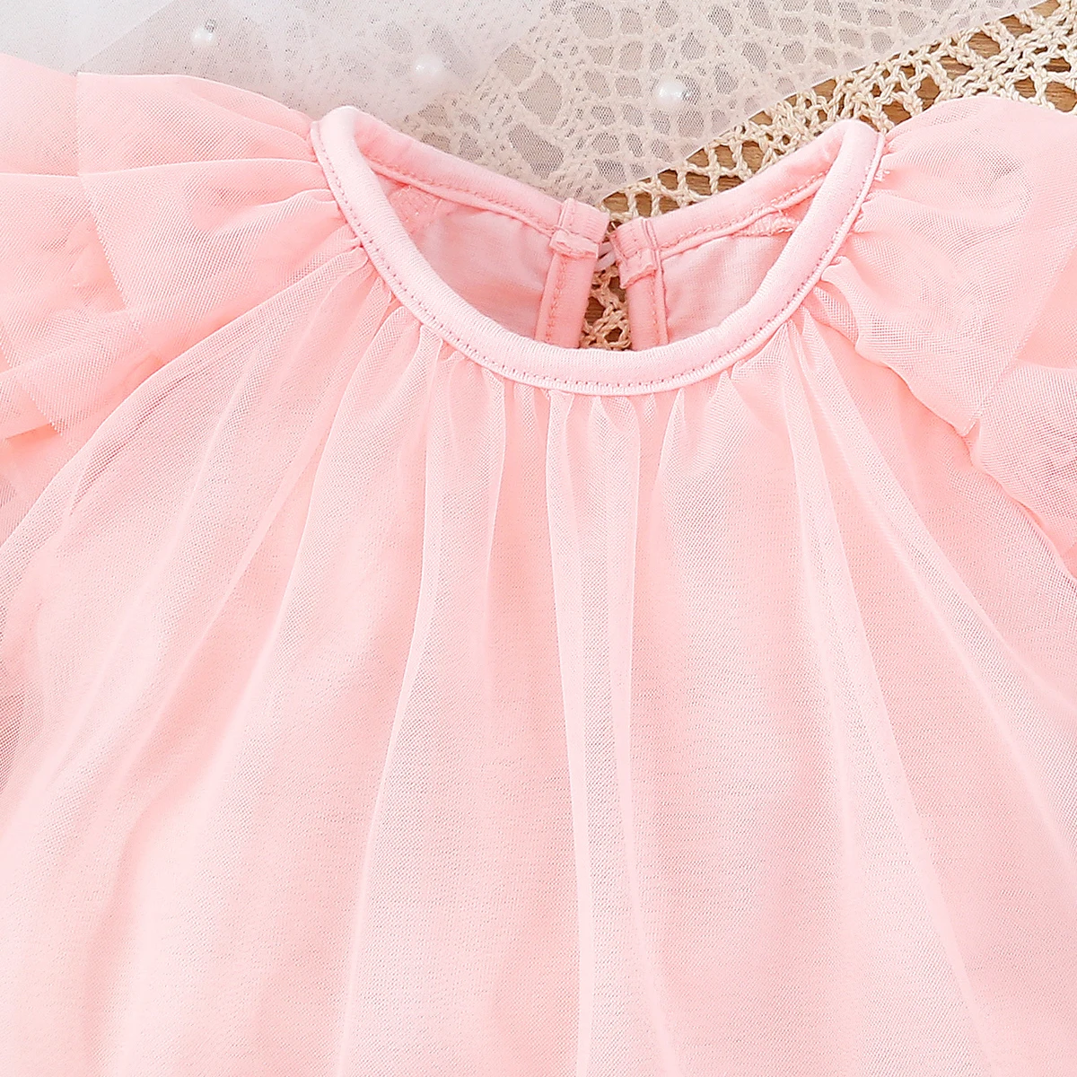 Vestido infantil de verano estilo princesa