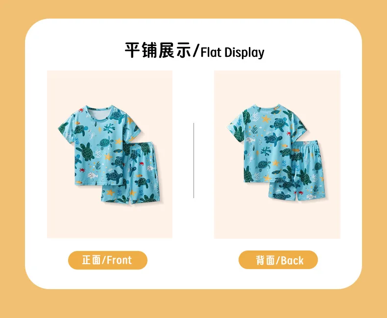 Conjunto con estampado alegre para niños activos