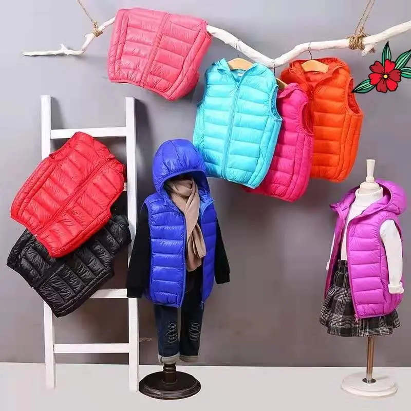 Chaleco con capucha cálido para bebé – Exterior grueso otoño-invierno - imagen 4