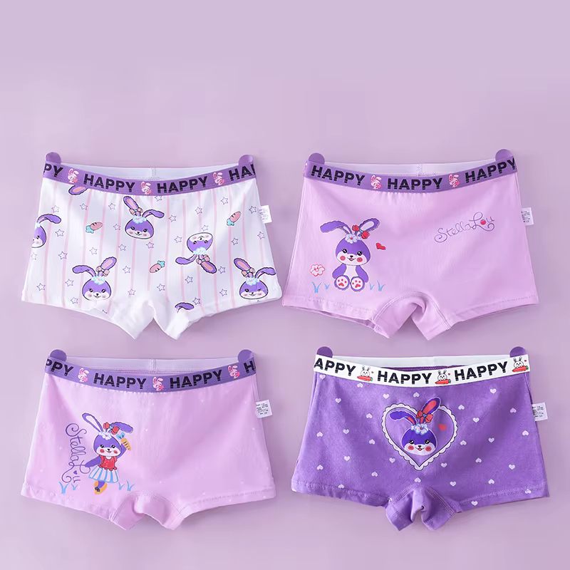 Calzoncillos tipo bóxer de algodón para niños y niñas – personajes