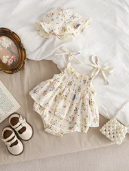 Body de verano sin mangas recién nacido, estilo camisola, una pieza
