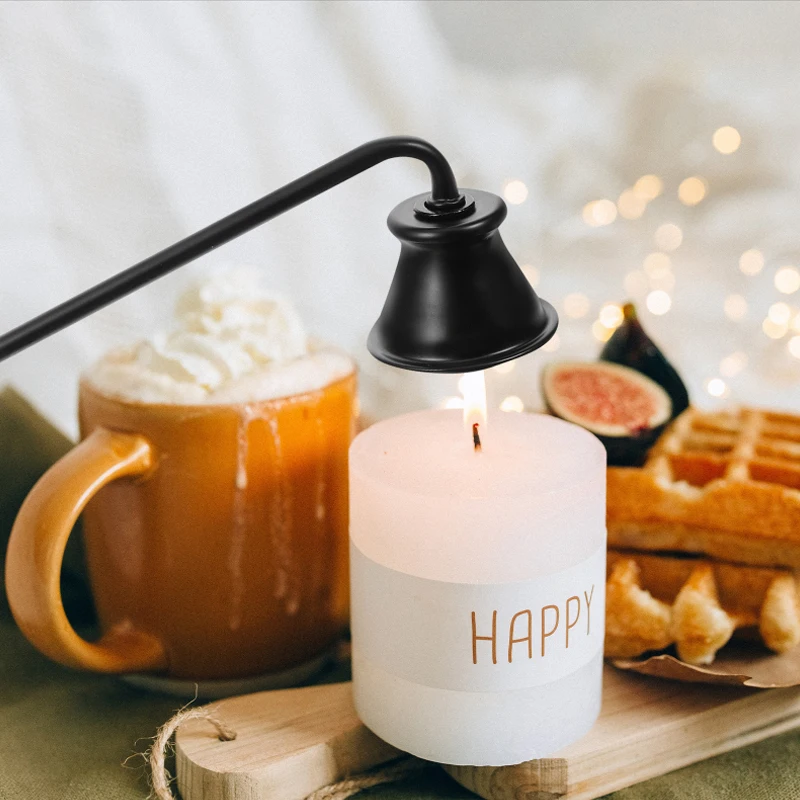 Apagavelas de campana sin humo para velas, herramienta manual - imagen 5