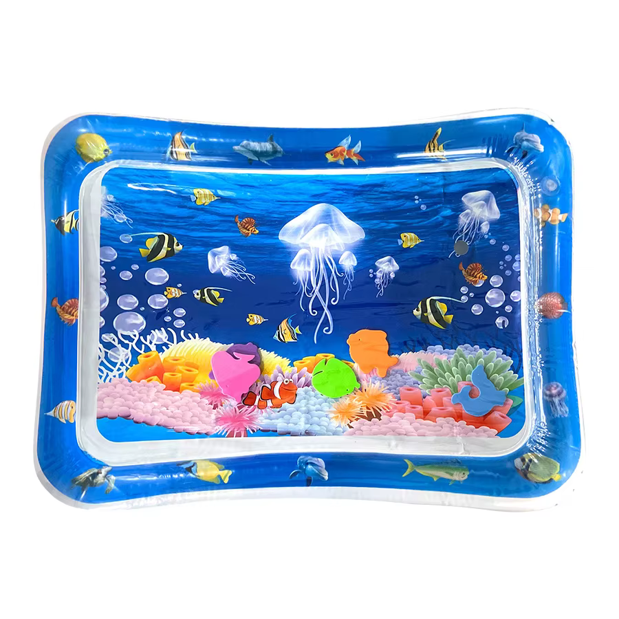 Esterilla de juego de agua para bebé con cojín inflable - imagen 5