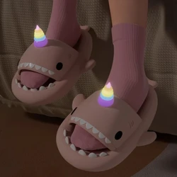 Zapatillas tiburón infantiles con suela 4 cm - verano
