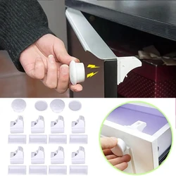 Cerradura de seguridad magnética para bebés con pestillo