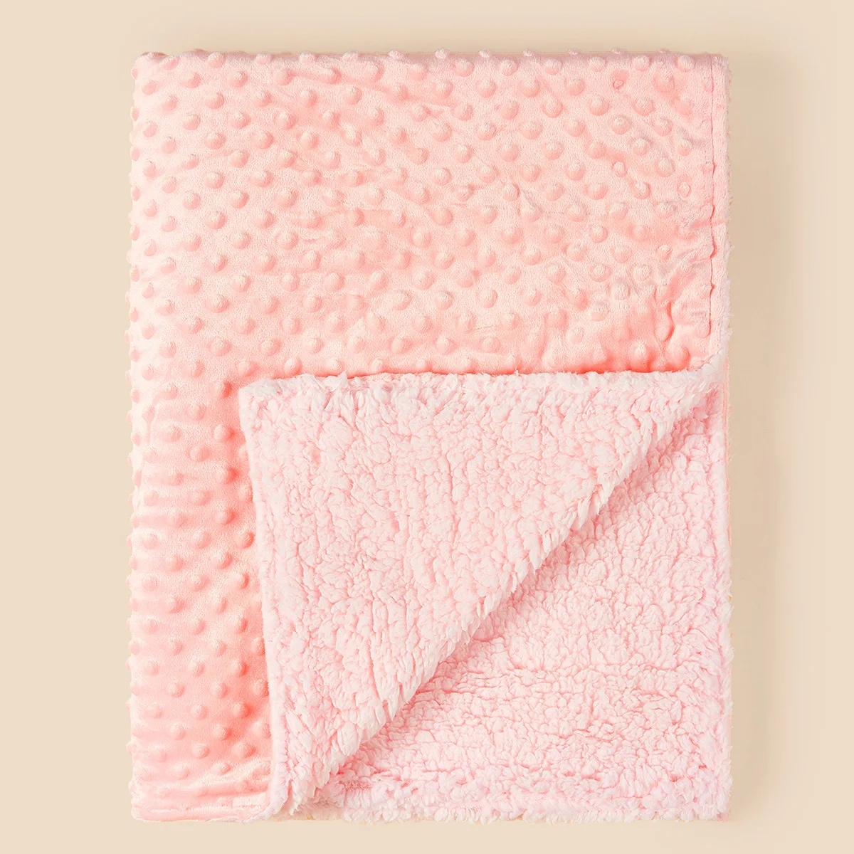 Manta de lana suave para bebé recién nacido – Cálida y lavable - imagen 2