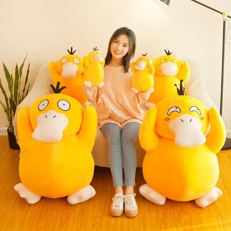 Peluche Psyduck Pokémon con expresiones divertidas estilo anime - imagen 2